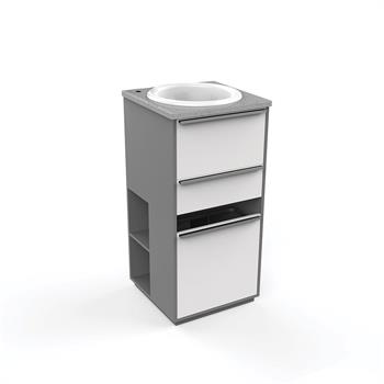 MOBILE CON LAVABO E CESTINO
