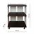 CARRELLO FRAME WENGE'