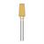 FRESA METALLO PUNTA LISCIA ORO 5MM