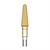 FRESA METALLO COLORE ORO 6 MM