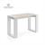TAVOLO LIVING NOCE BIANCO V22