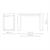 TAVOLO LIVING CON FORO NOCE BIANCO V22