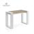 TAVOLO LIVING CON FORO ROVERE NATURALE V52