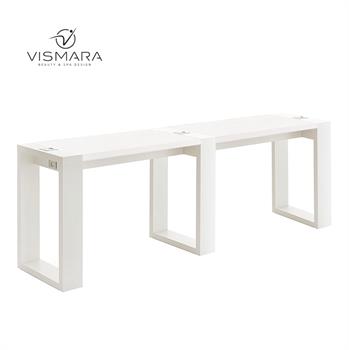 TAVOLO LIVING DOPPIO BIANCO OPACO V00
