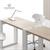 TAVOLO LIVING DOPPIO ROVERE NATURALE V52