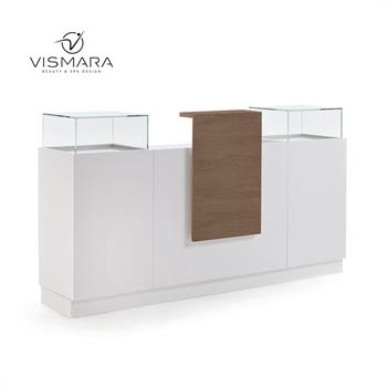 RECEPTION DESK LIGHT 2 NOCE CANALETTO V24
