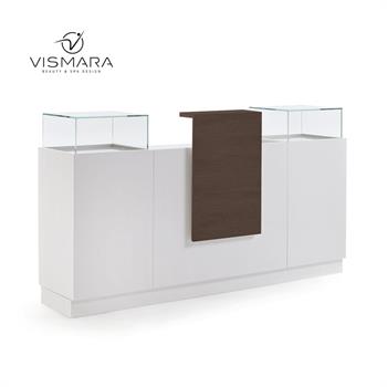 RECEPTION DESK LIGHT 2 NOCE SCURO V25
