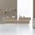 MOBILE SWING CON LAVABO ROVERE NATURALI V52