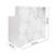 RECEPTION THEA FRONTALE EFFETTO MARMO GRIGIO CON CASSETTO