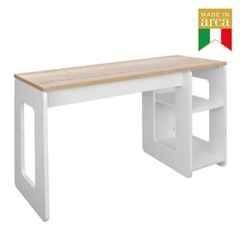 TAVOLO MANICURE KIRA CON FORO ROVERE