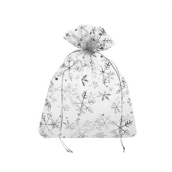 SACCHETTO IN ORGANZA DECOR. 15X20 CM