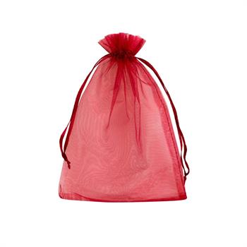 SACCHETTO IN ORGANZA FUCSIA 8X10 CM